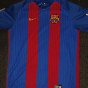 Nike Barcelona Red and Blue Jersey